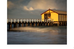 Queenscliff pier - Kaye Linsdell (Highly Commended - Set Subj B Grade - 08 Jul 2021 PRNT)