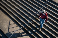 Paul-on-the-stairs-Ruth-Woodrow-Commended-Open-A-Grade-10-Mar-2022