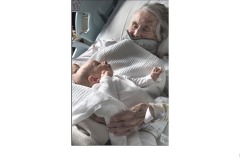 First meeting with great grandson - Denise Lawry (Commended - Open B Grade - 11 Feb 2021 PRNT)