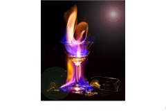 Flaming Glass - Ian Bock (Commended - Open A Grade - 13 May 2021 PRNT)