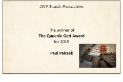 2019 Awards Presentations