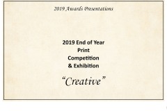 2019 Awards Presentations