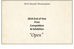 2019 Awards Presentations