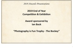 2019 Awards Presentations