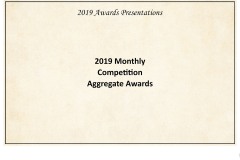 2019 Awards Presentations