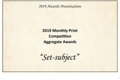 2019 Awards Presentations