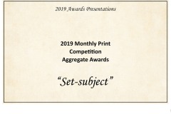 2019 Awards Presentations
