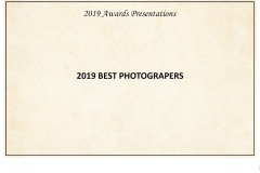 2019 Awards Presentations