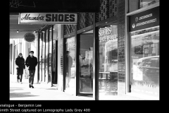 Smith Street captured on Lomography Lady Grey 400 - Benjamin Lee