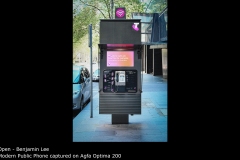 Modern Public Phone captured on Agfa Optima 200 - Benjamin Lee