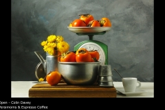 Persimoms & Espresso Coffee - Colin Davey
