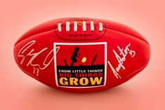 Autographed-Football-Annette-Donald-Commended-Set-Subject-A-Grade-PDI-Apr-2023