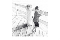 Boy on the pier - Charles Wyatt (Commended - Set Subj B Grade - 23 Feb 2020 PDI)