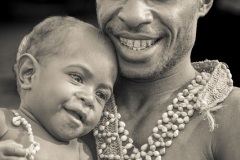 Father-and-Baby-Sepik-River-Lesley-Bretherton-Commended-Set-Subject-A-Grade-24-Mar-2022