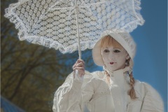Lady in White
