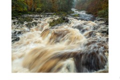 Falls of Feugh after rain, Banchory, Scotland. - Lynette McKelvie (Commended - Open B Grade - 9 Apr 2020 PDI)