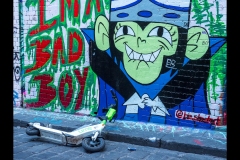 Bad Scooter - City Laneways (Marg Huxtable ©)