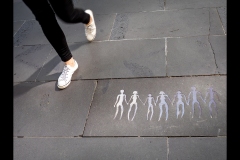 Just Passing - City Laneways (Marg Huxtable ©)