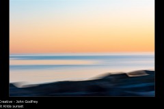 St Kilda sunset - John Godfrey