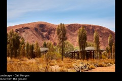 Uluru from the ground - Gail Morgan
