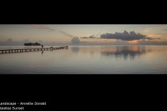Raiatea Sunset - Annette Donald