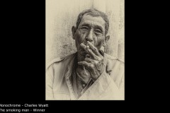 The smoking man - Charles Wyatt