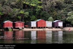 Rakiura Boat Sheds  - Sophie Hunter