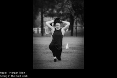 Putting in the hard work - Morgan Tobin