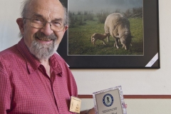 By Jim Weatherill - Ian Bock with his winning print in the 2013 MCC End of Year Comp