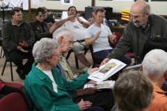 MCC's 120th Anniversary on 7 April 2011 with Ian Bock presenting Life Memberships to Nola and Frank Sharp. Image by Phil Marley