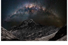 Galaxy over Aoraki - Charles Kosina (Highly Commended - Open - A Grade - July 2019 PDI)