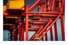 Container Cranes, Appleton Dock - Paul Dodd (Highly Commended - Set Subject 'Industrial' - July 2019 PDI)