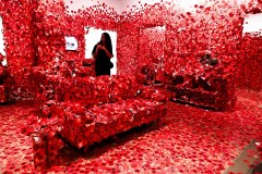 Kusama Exhibition - NGV (Sony Varma ©)