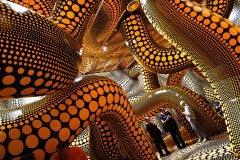 Kusama Exhibition - NGV (Sony Varma ©)