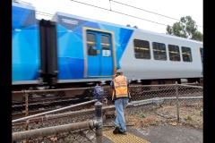 Is That My Train? - Richmond Streetscapes Outing (Gerry Silk ©)