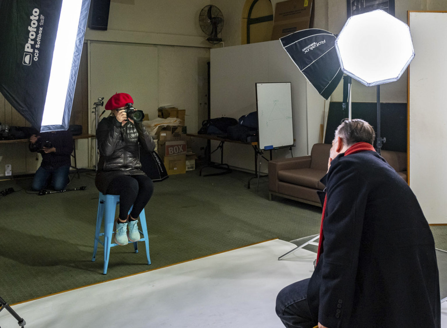 The studio Melbourne Camera Club