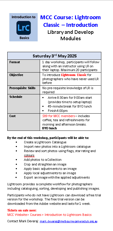 Melbourne Camera Club